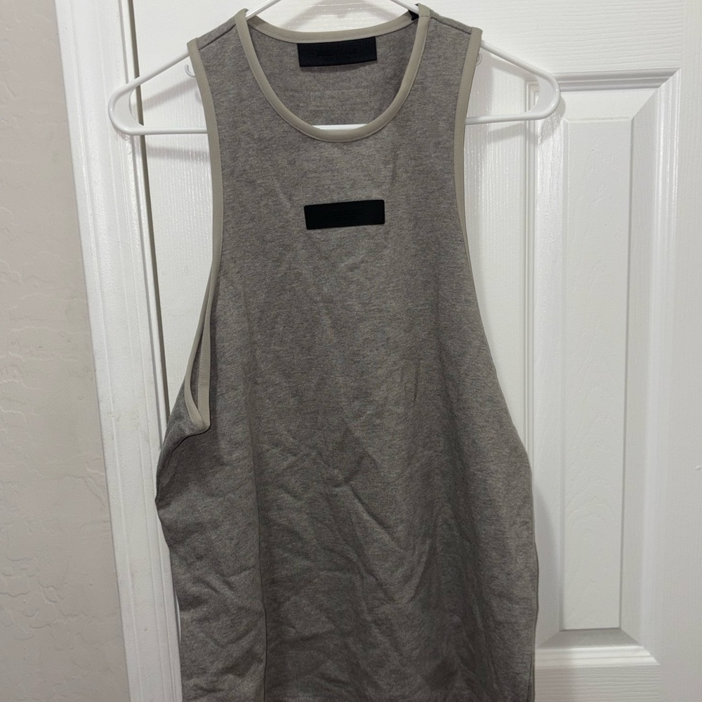 Essentials Gray Kids Tank Top